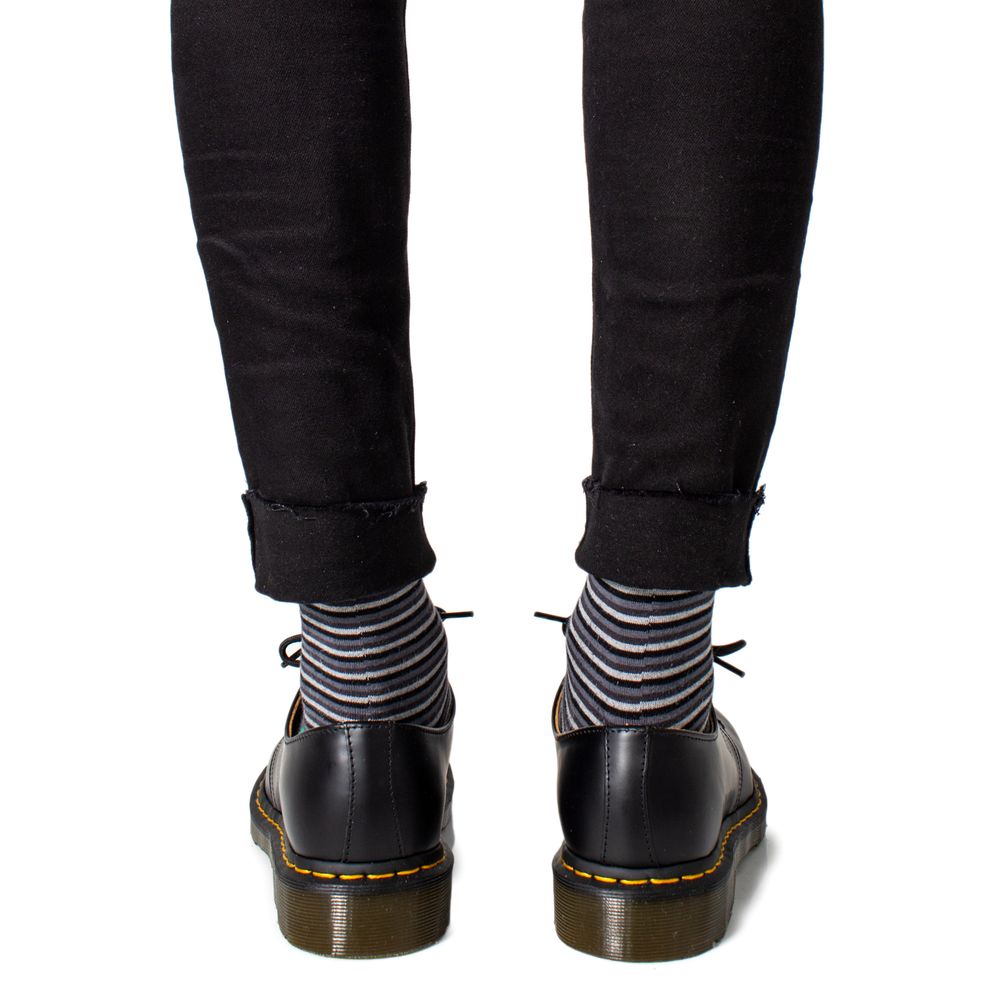 Dr. Martens Black Leather Oxfords And Derbies