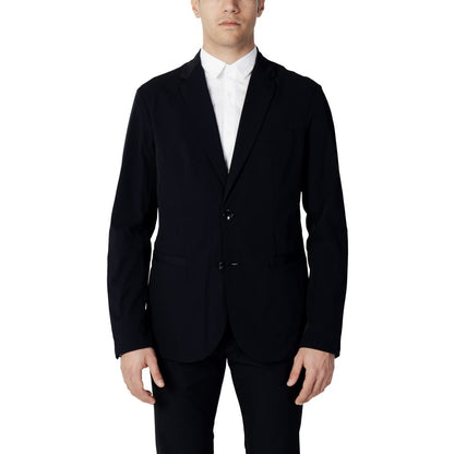 Armani Exchange Blue Cotton Blazer 1728,71956299936,Armani Exchange,Blazers - Suits & Blazers - Clothing,Blue,Clothing,IT44 | S,IT46 | M,IT48 | L,IT50 | L,IT52 | XL,IT54 | XXL,IT56 | 3XL,Men,New with tags,Suits & Blazers - Clothing
