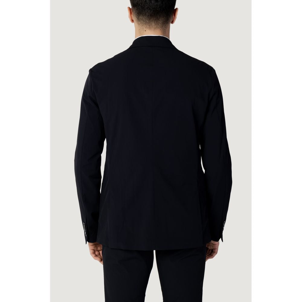 Armani Exchange Blue Cotton Blazer 1728,71956299936,Armani Exchange,Blazers - Suits & Blazers - Clothing,Blue,Clothing,IT44 | S,IT46 | M,IT48 | L,IT50 | L,IT52 | XL,IT54 | XXL,IT56 | 3XL,Men,New with tags,Suits & Blazers - Clothing