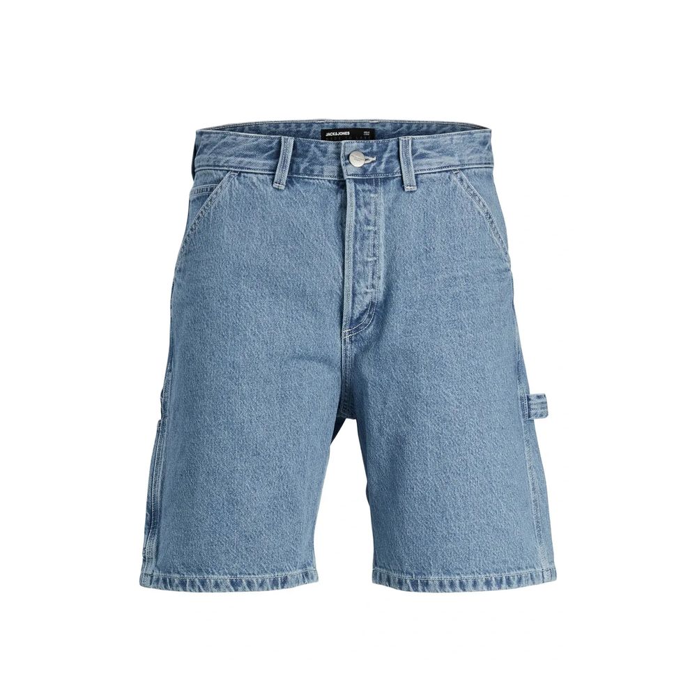 Jack Jones Light Blue Cotton Bermuda Shorts