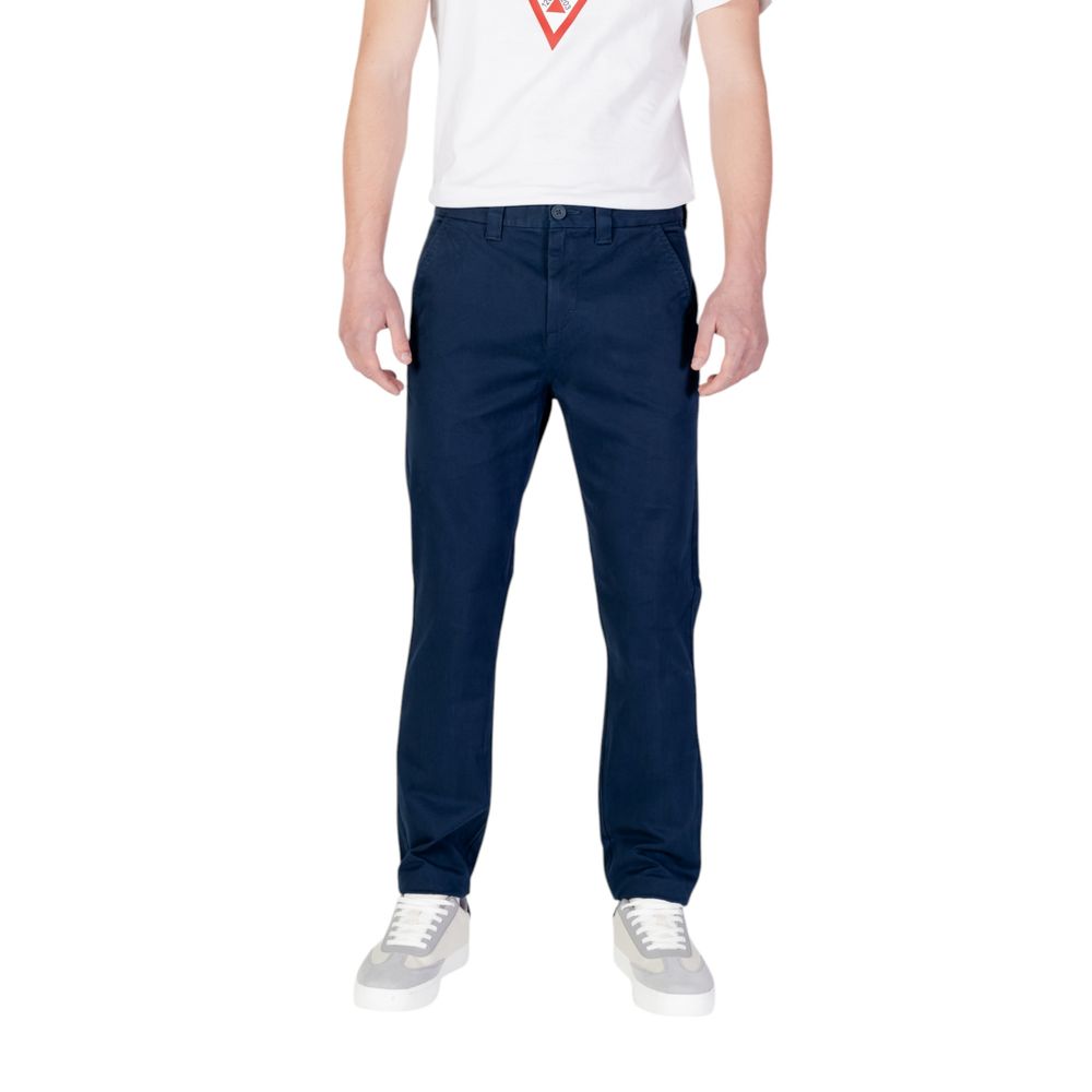 Tommy Hilfiger Jeans Blue Cotton Skinny Pants