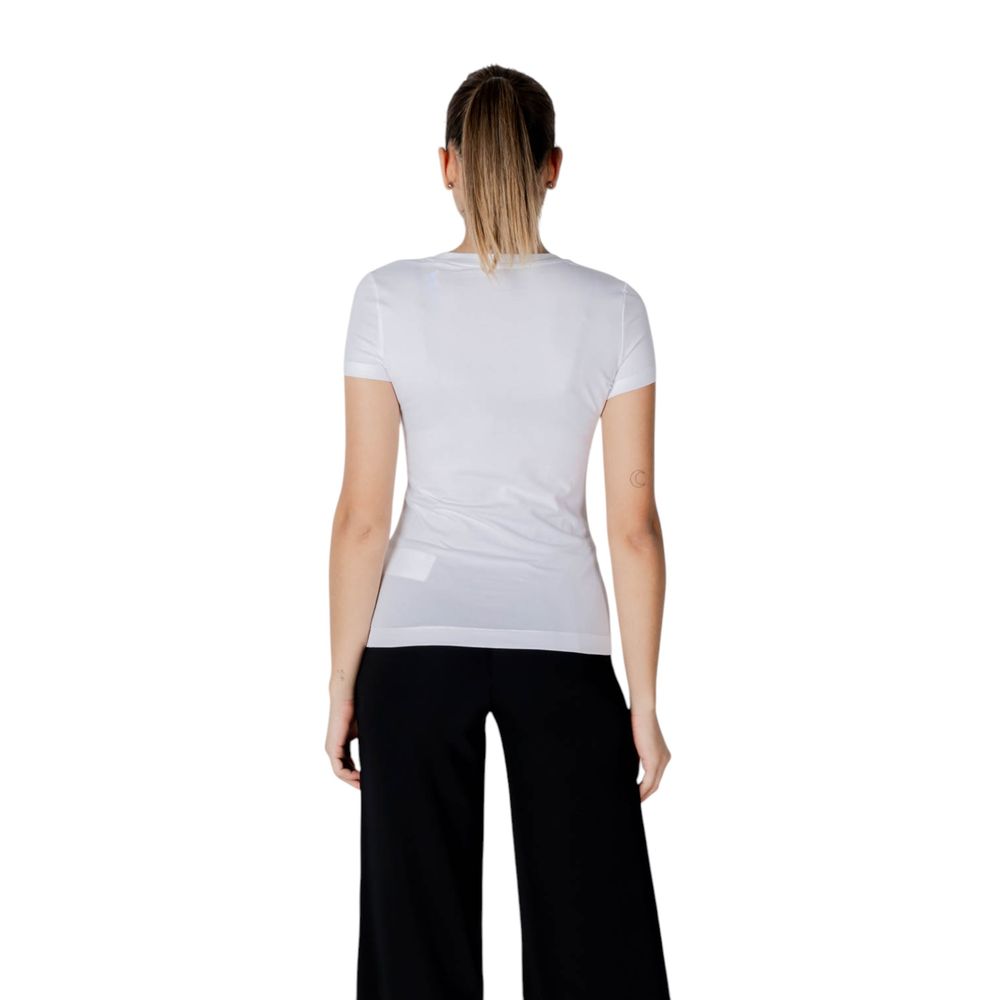 Guess White Cotton T-Shirt