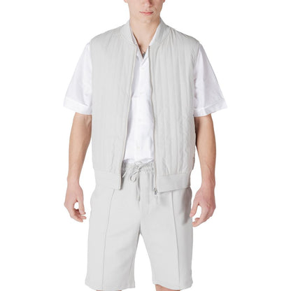 Antony Morato Gray Cotton Bomber