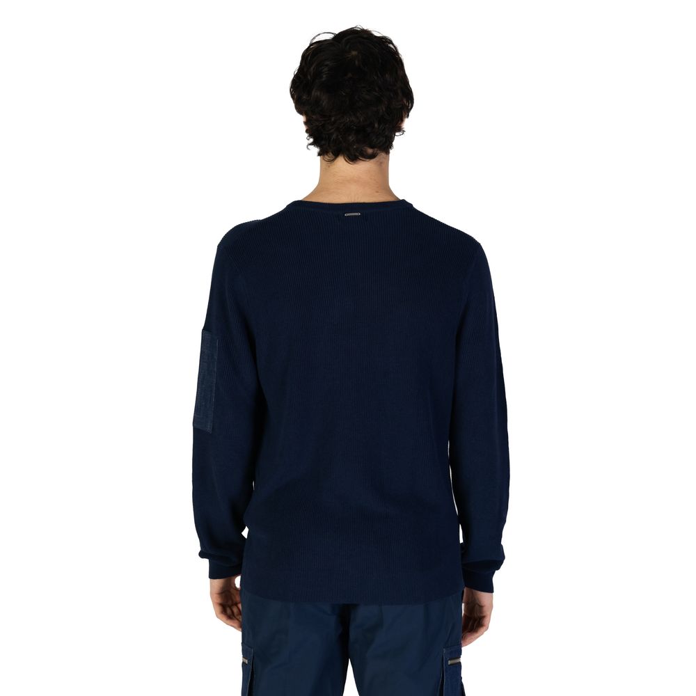 Antony Morato Blue Cotton Sweatshirt