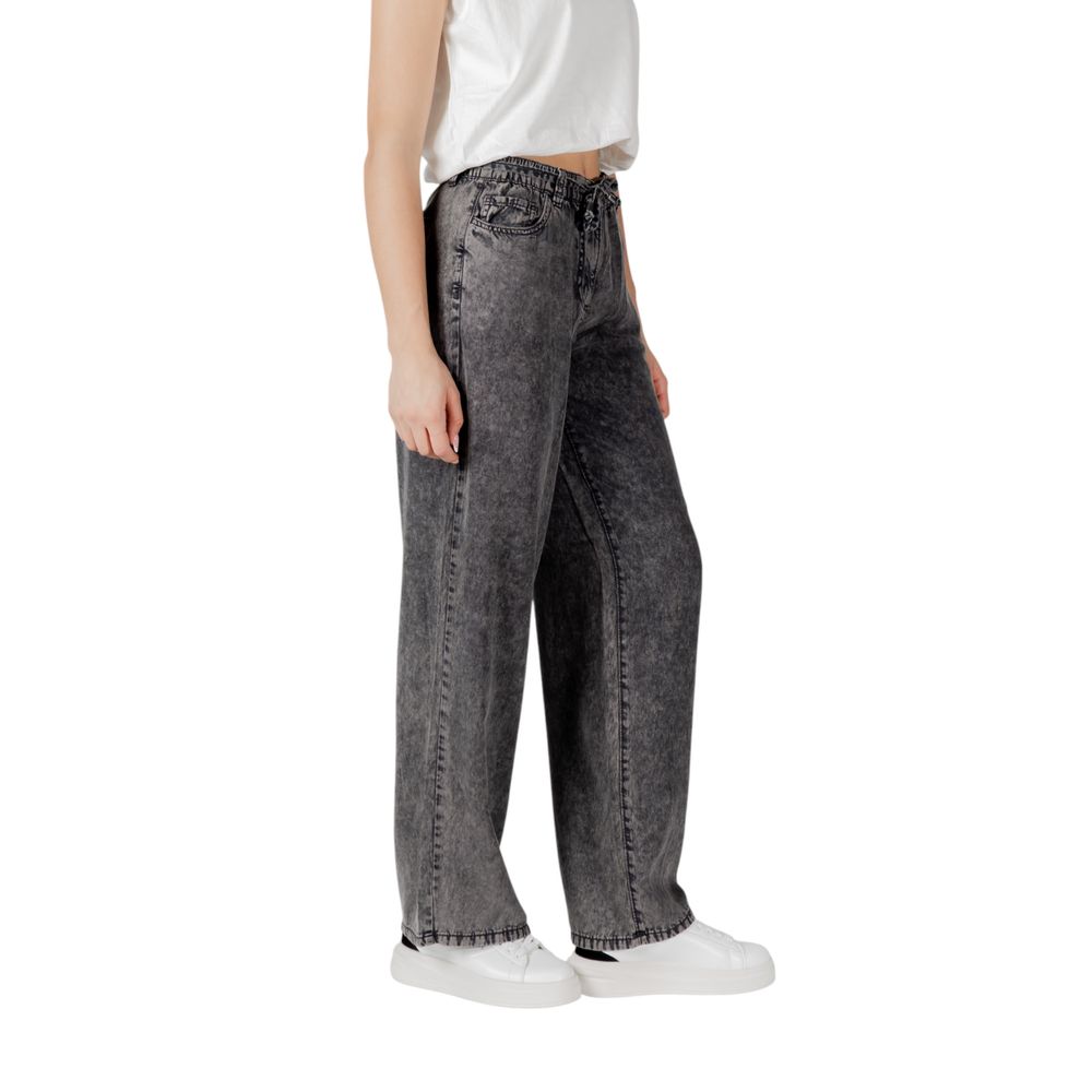 Only Black Lyocell Casual Pants