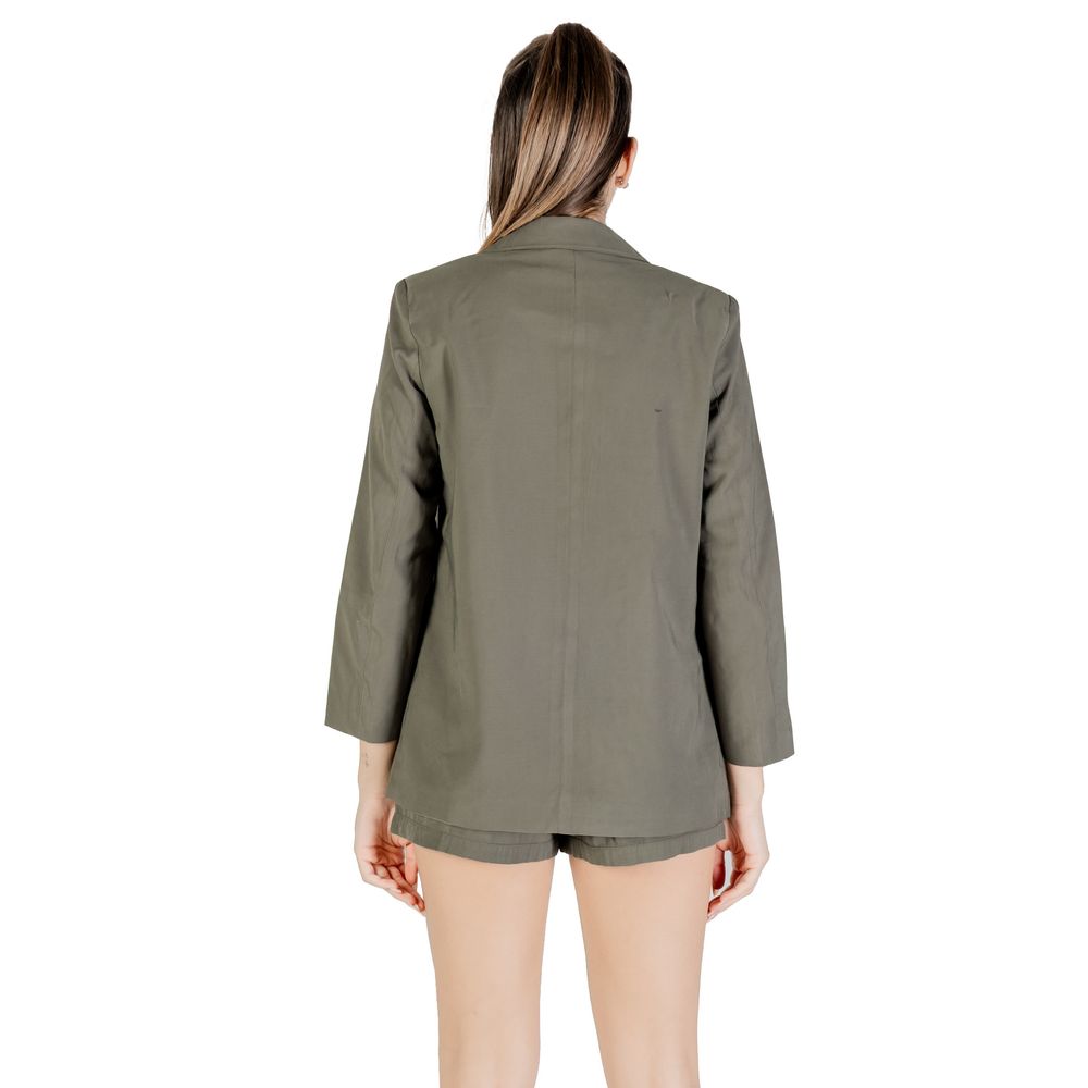 Only Green Viscose Blazer