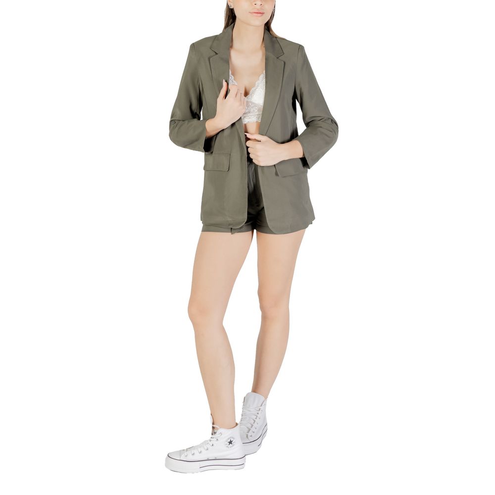 Only Green Viscose Blazer