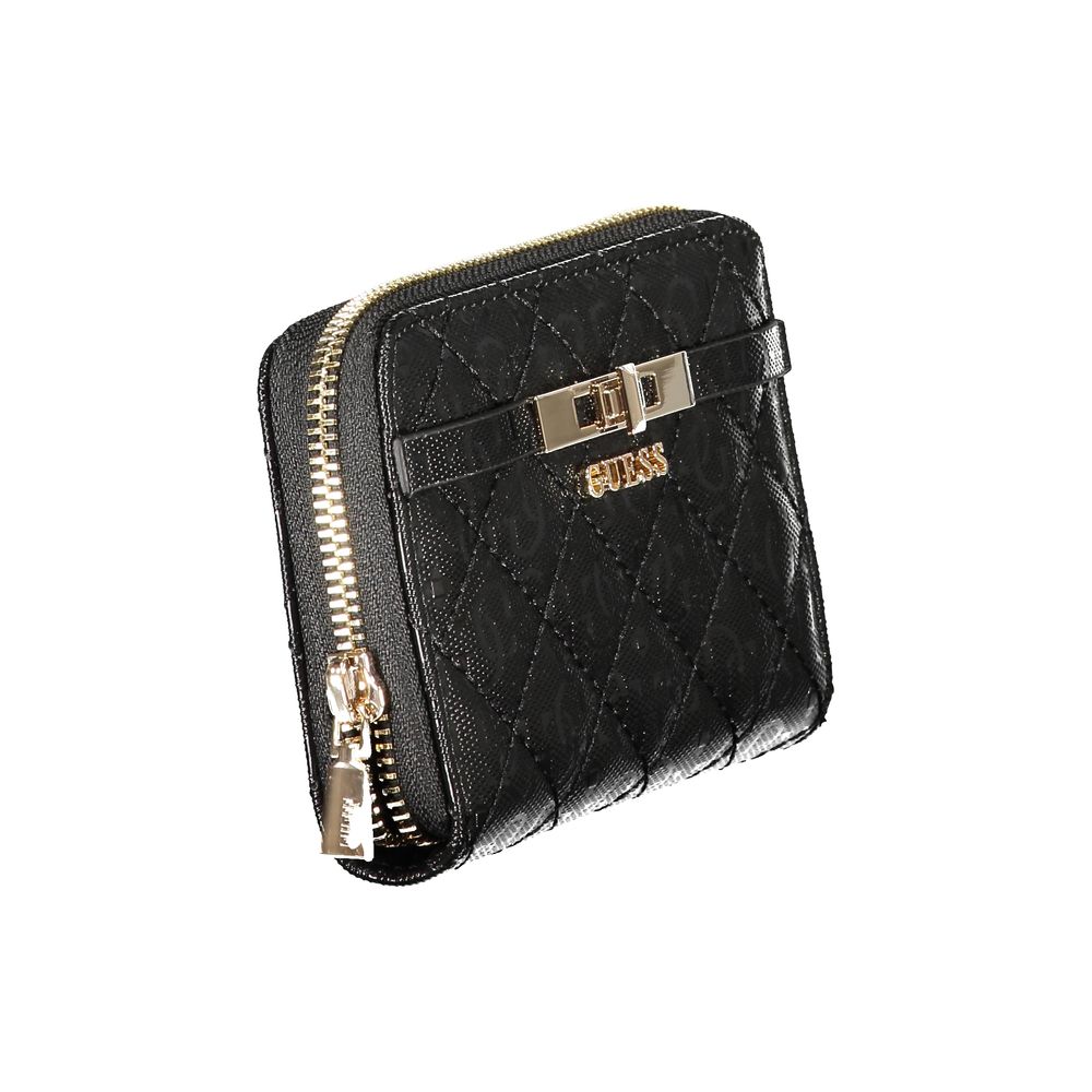 Guess Jeans Black Polyethylene Wallet