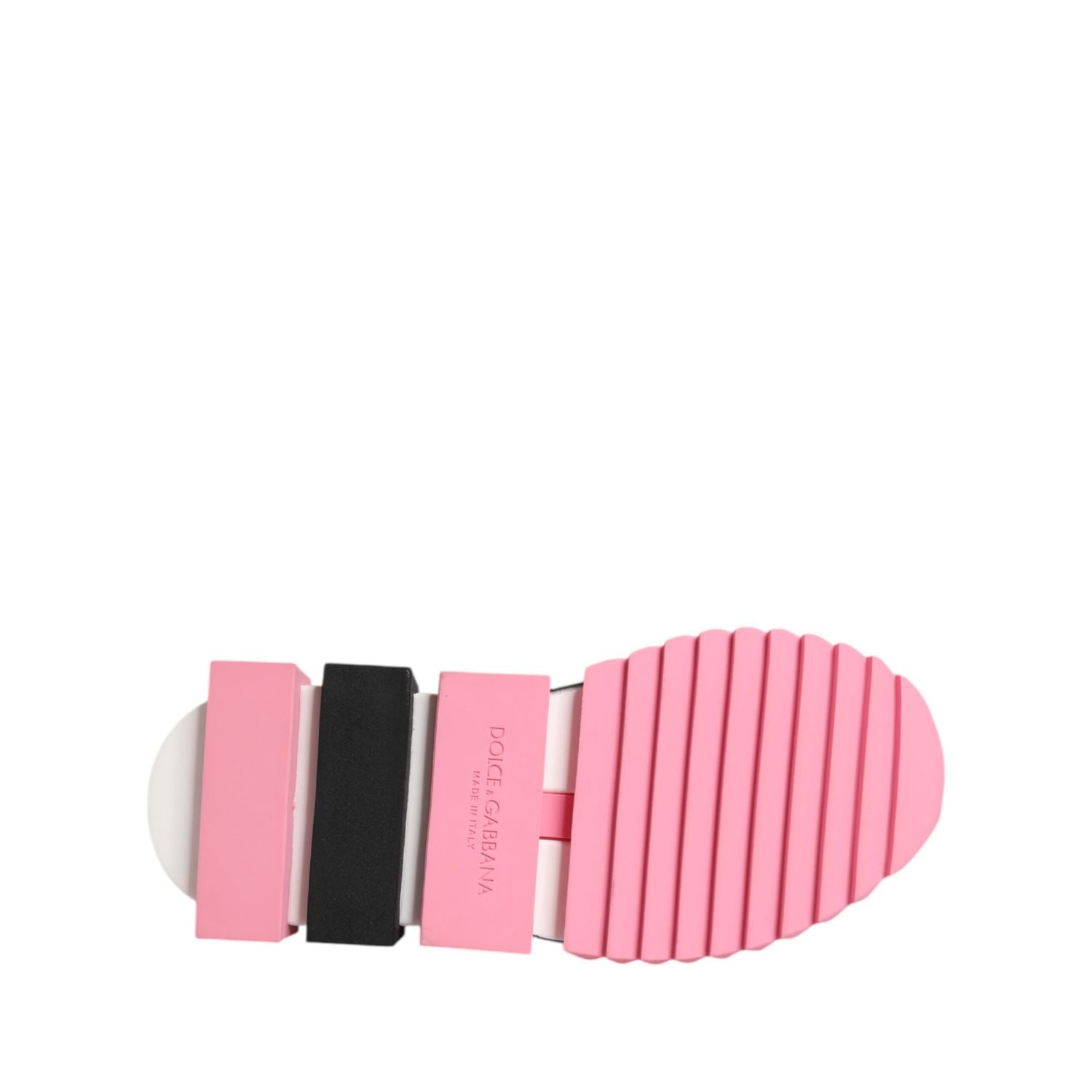 Dolce & Gabbana White Rose Print Sorrento Sneakers Shoes