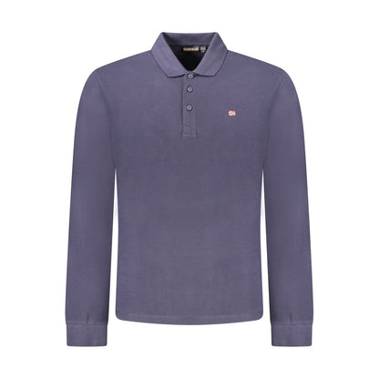 Napapijri Blue Cotton Polo Shirt