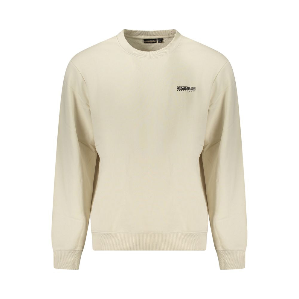 Napapijri Beige Cotton Sweatshirt