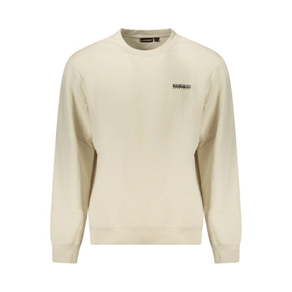 Napapijri Beige Cotton Sweatshirt