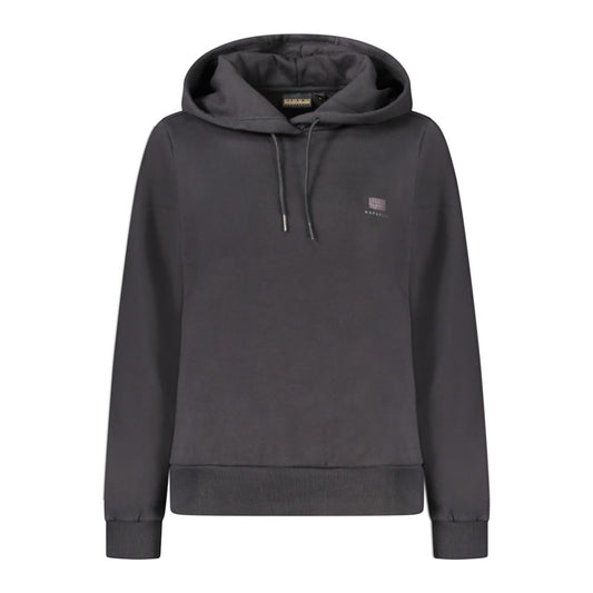 Napapijri Black Cotton Sweatshirt