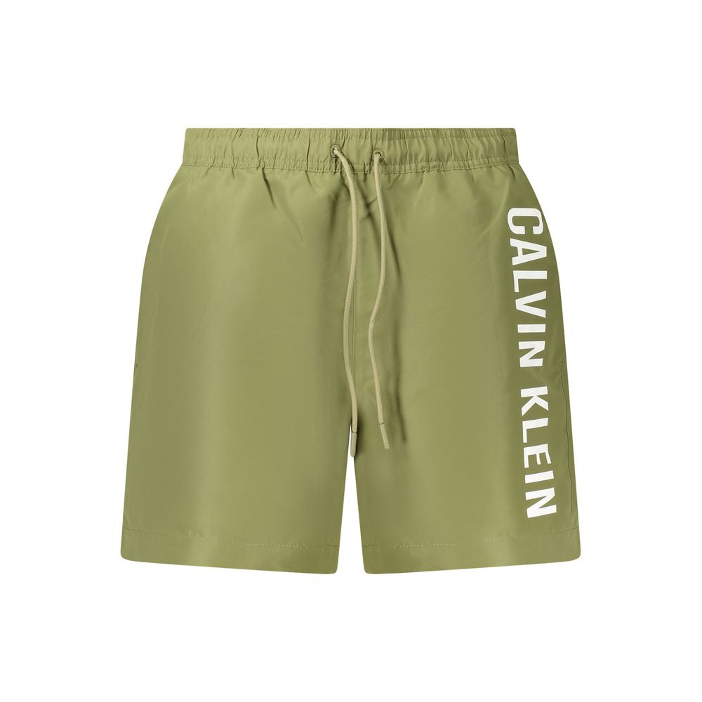 Calvin Klein Green Polyester Swimwear