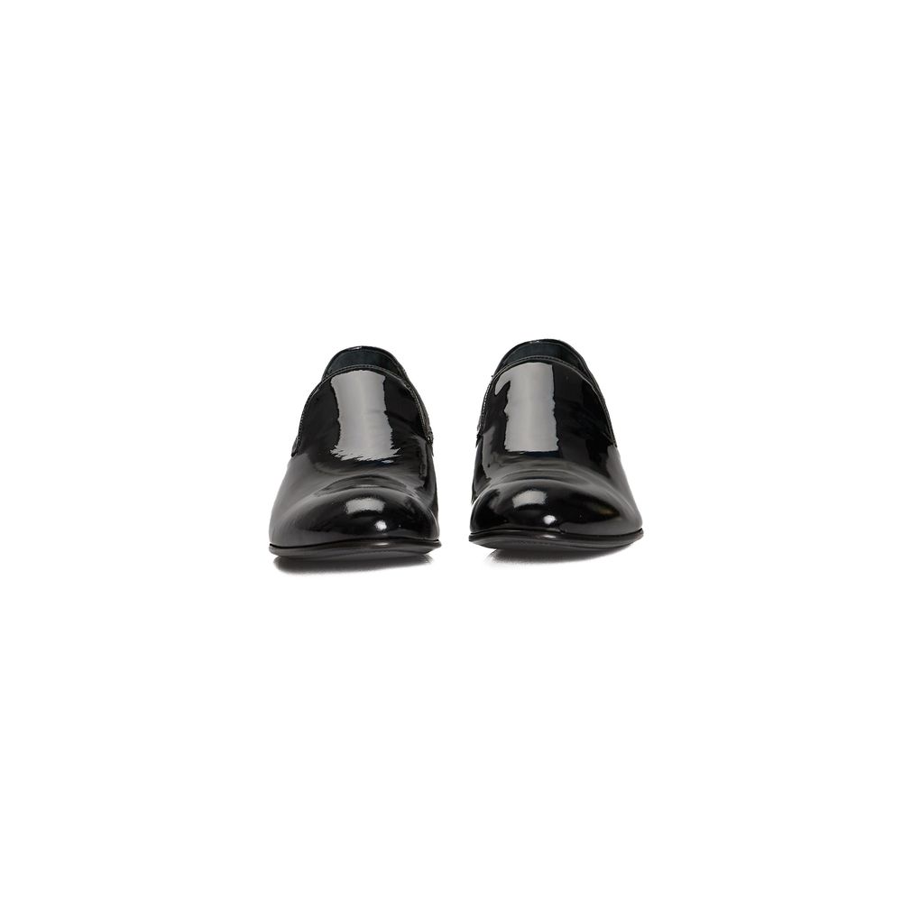 Roberto Pepe Luxury Black Calfskin Loafer