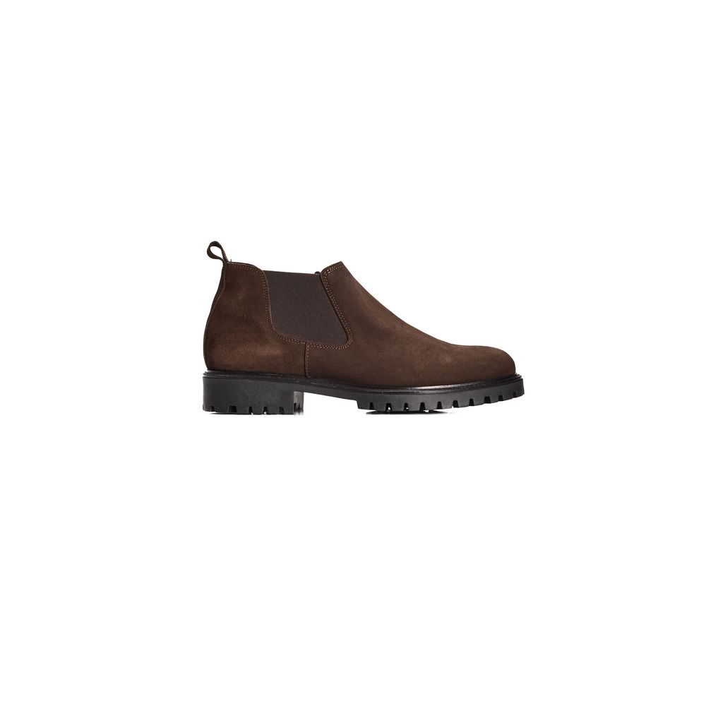 Roberto Pepe Luxury Brown Calfskin Boot