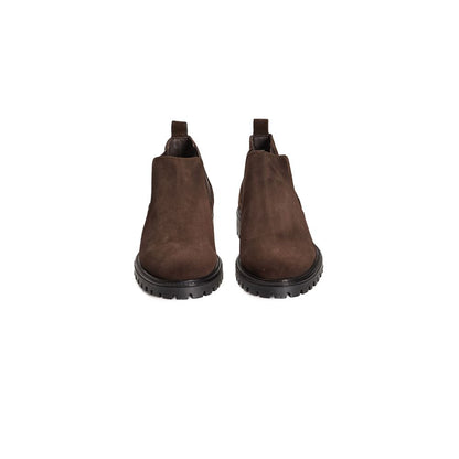 Roberto Pepe Luxury Brown Calfskin Boot