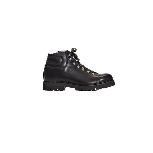 Roberto Pepe Luxury Black Calfskin Boot