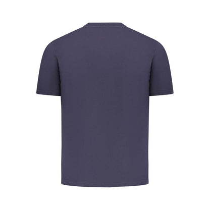 Napapijri Blue Cotton Men T-Shirt