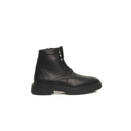 Cerruti 1881 Black Calfskin Boot