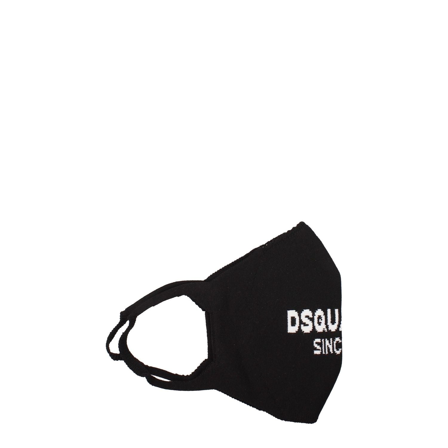 Dsquared² Black Polipropilene Facemask