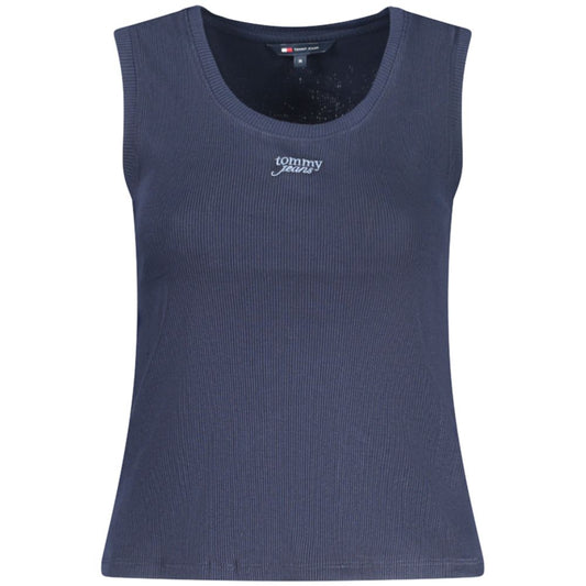 Tommy Hilfiger Blue Cotton Women's Tank Top