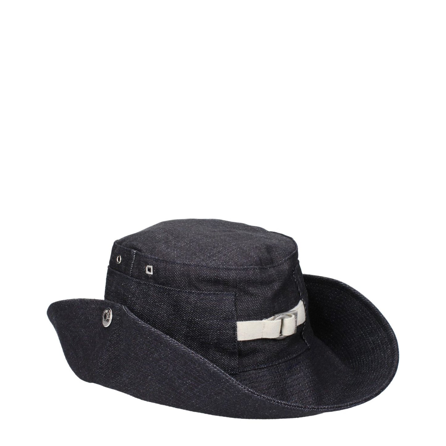 Jacquemus Blue Cotton Sunhat