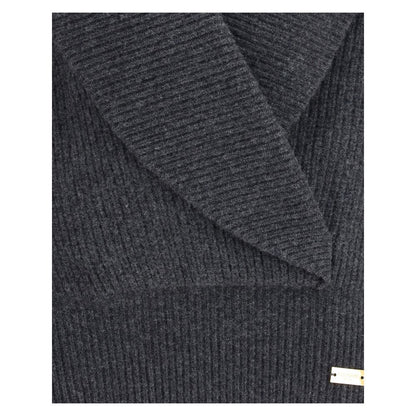 Balmain Gray Wool Sweatshirt