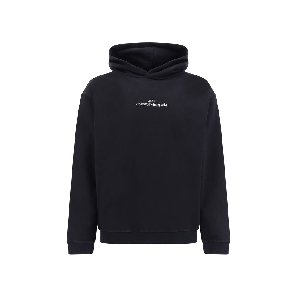 Margiela Black Cotton Sweatshirt