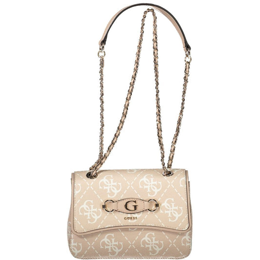 Guess Jeans Rosa Poliuretano Women Shoulder Bag