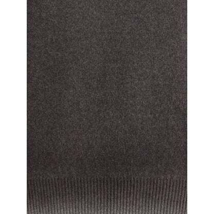 Aragona Cashmere Gray Cashmere Turtleneck
