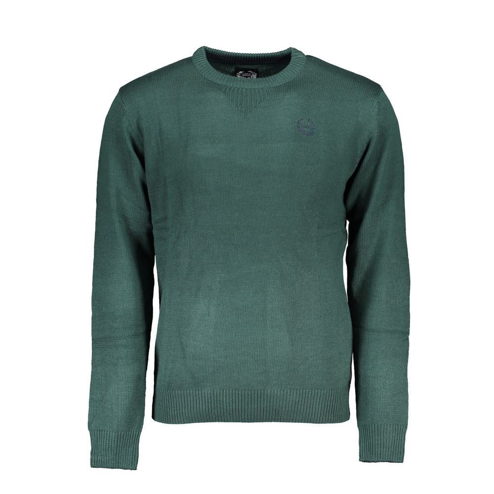 Gianmarco Venturi Verde Cotton Men Sweater