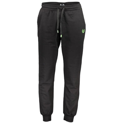 Gianmarco Venturi Nero Cotton Men's Trackpant