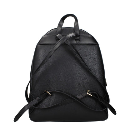 Michael Kors Black Leather Backpack