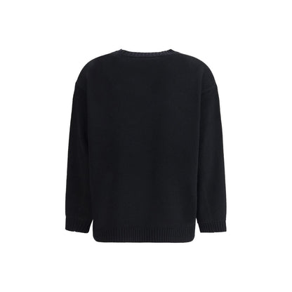 Max Mara Black Wool Sweatshirt