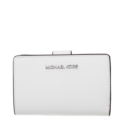 Michael Kors White Leather Wallet
