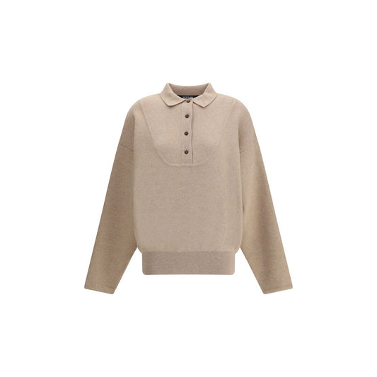 Jacquemus Beige Wool Sweatshirt