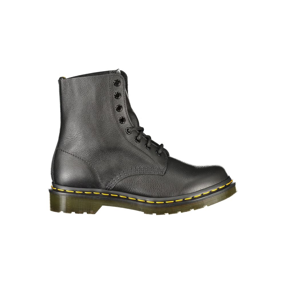 Dr. Martens Black Leather Unisex Boot