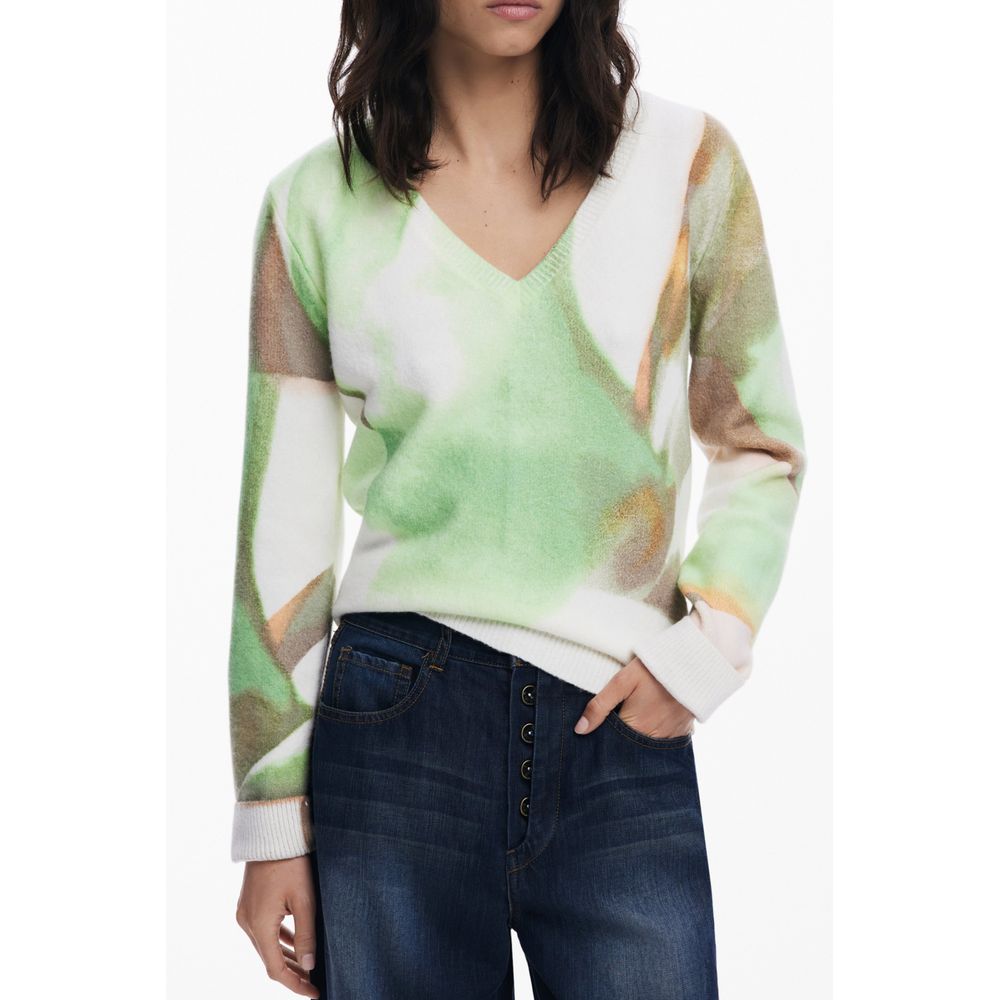 Desigual Verde Acrylic Women's Jersey