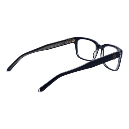 Guess Blue Acetate Glasses (Frames) for men in full-rim rectangular style with demo lenses, spring hinge, 52-17-145 size.