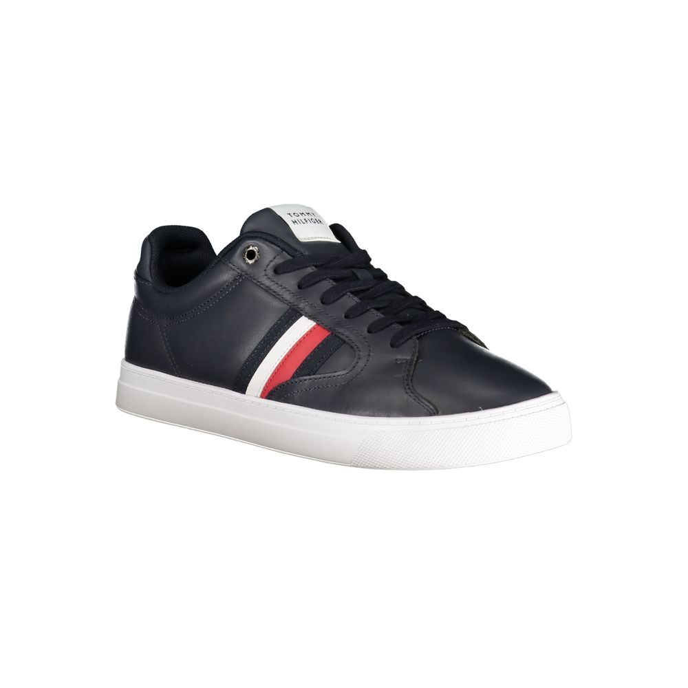 Tommy Hilfiger Blue Polyester Men Sneaker