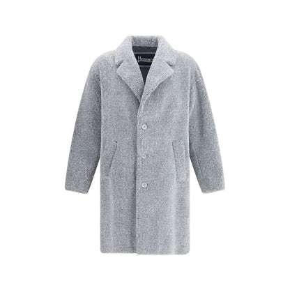 Herno Gray Polyester Coat
