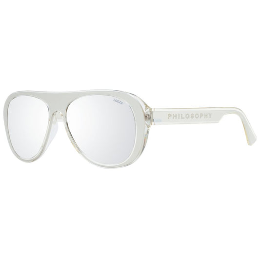 Lozza Silver Acetate & Plastic Sunglasses
