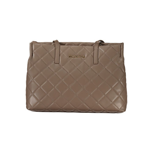 Mario Valentino Brown Polyurethane Women's Bag