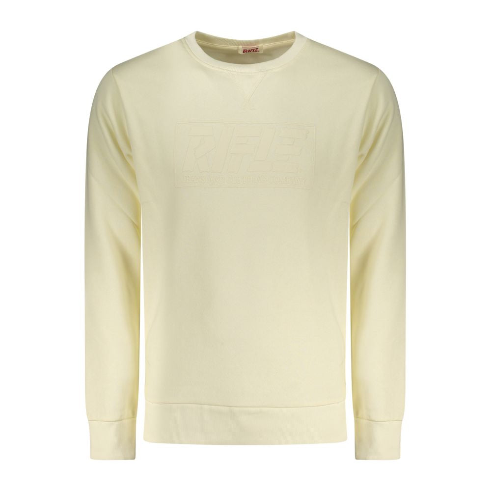Rifle Bianco Cotton Men Sweatshirt