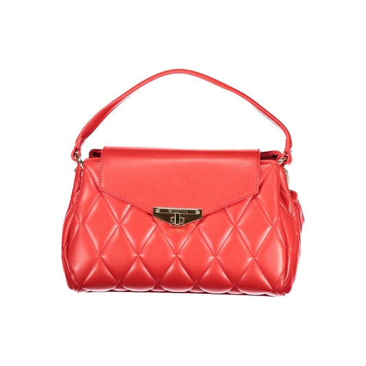 Mario Valentino Rosso Polyurethane Women Handbag