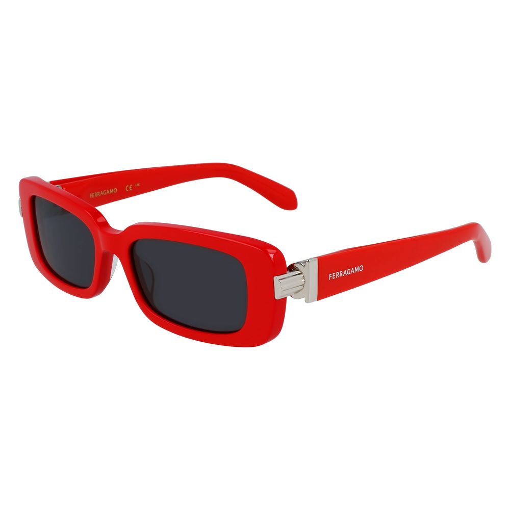 Ferragamo Multicolor Acetate Sunglasses