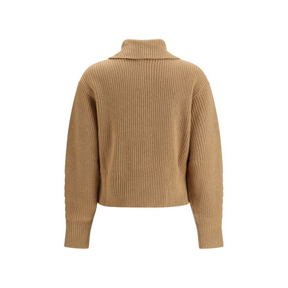 Max Mara Brown Wool Sweatshirt