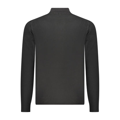 Norway 1963 Black Wool Men's Sweater