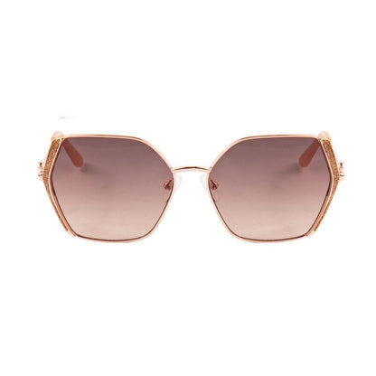 Guess Gold Metal Sunglasses